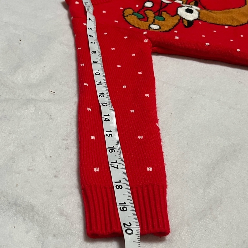 Tstars Ugly Christmas Sweate Girls/Boys Santa Claws Holiday Sweater Sz 5 - Picture 6 of 8